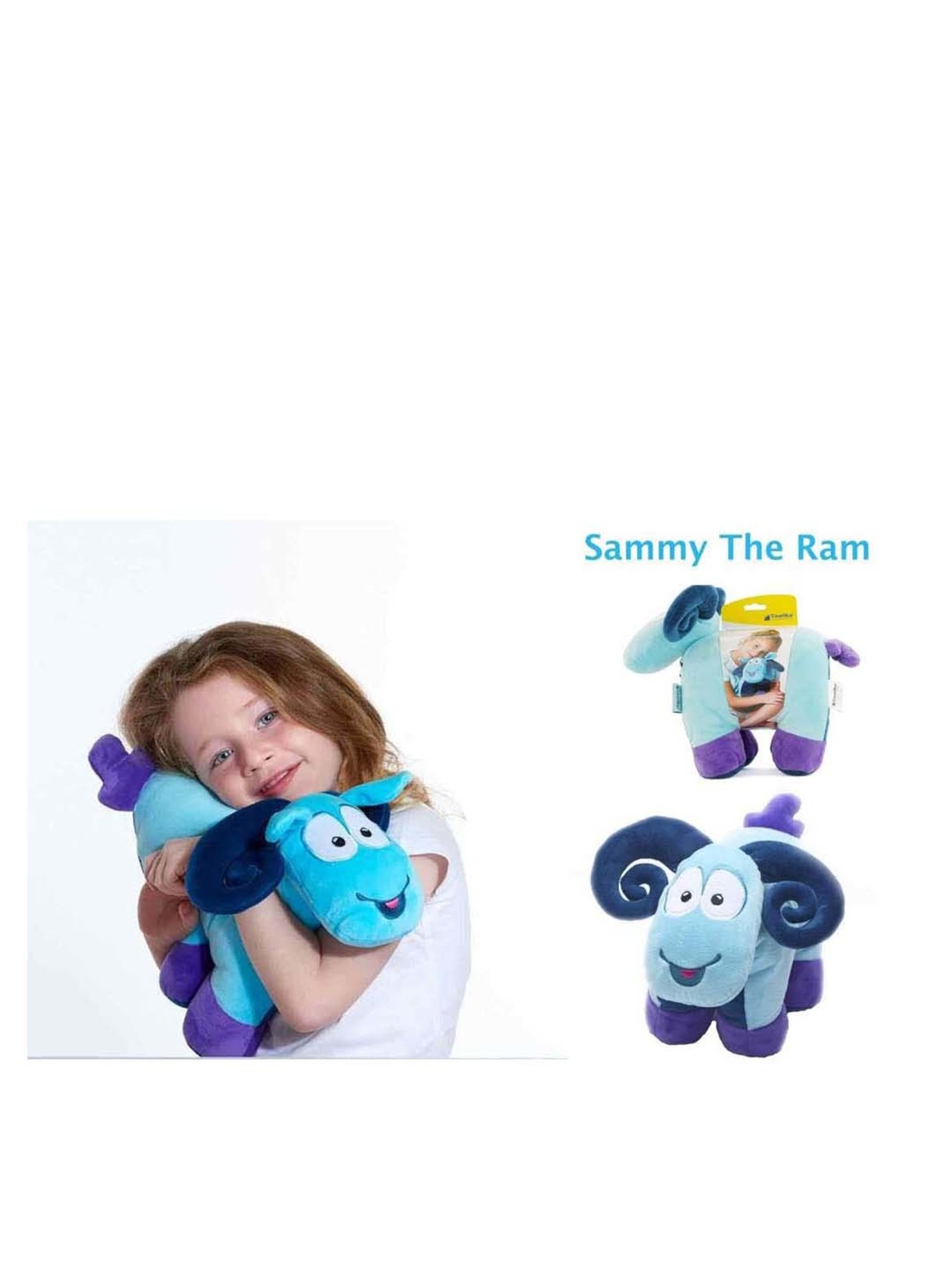 Travel Blue Blue Sammy the Ram Pillow for Kids