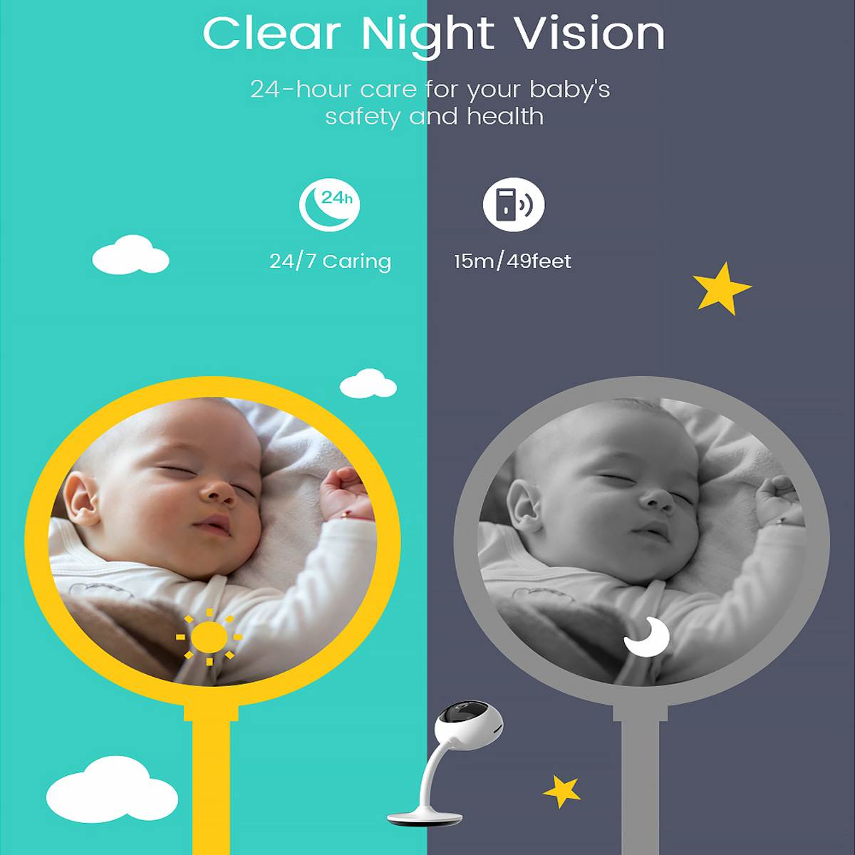 Tuya HD 1080P Smart Wireless Home Security IP Camera   IR Night Audio Surveillance WiFi Camera Security Surveillance CCTV Camera