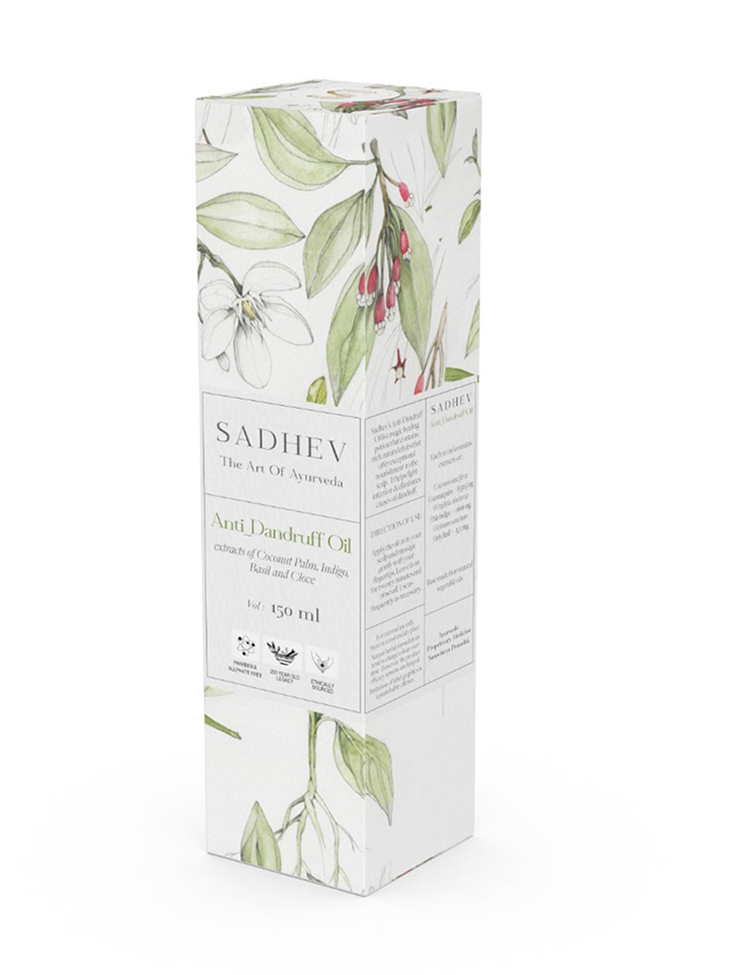 SADHEV The Art Of Ayurveda Anti-Dandruff Oil - 150 ml