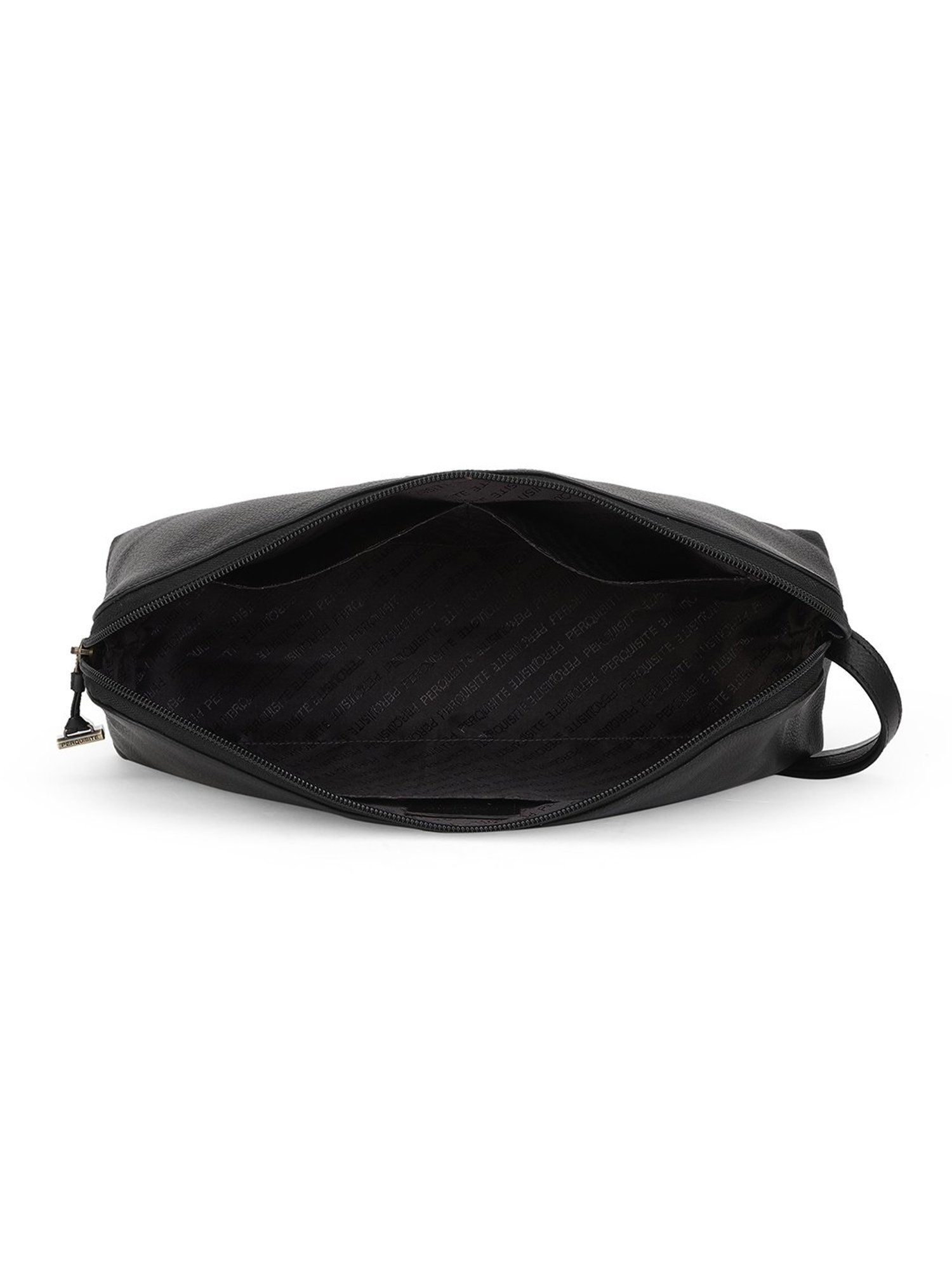 PERQUISITE TIMELESS TRAVELER Black Solid Pouch