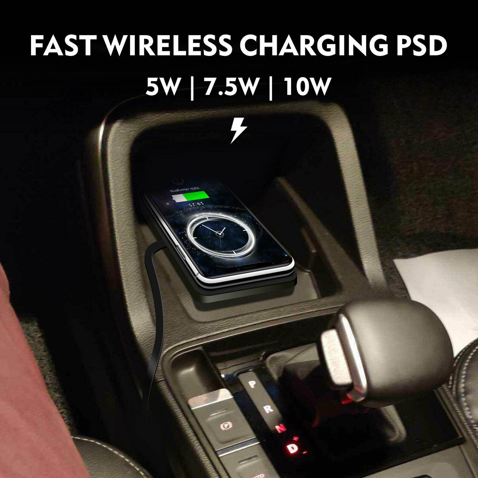 QI wireless Car phone charger charging pad mat for iPhone  universal