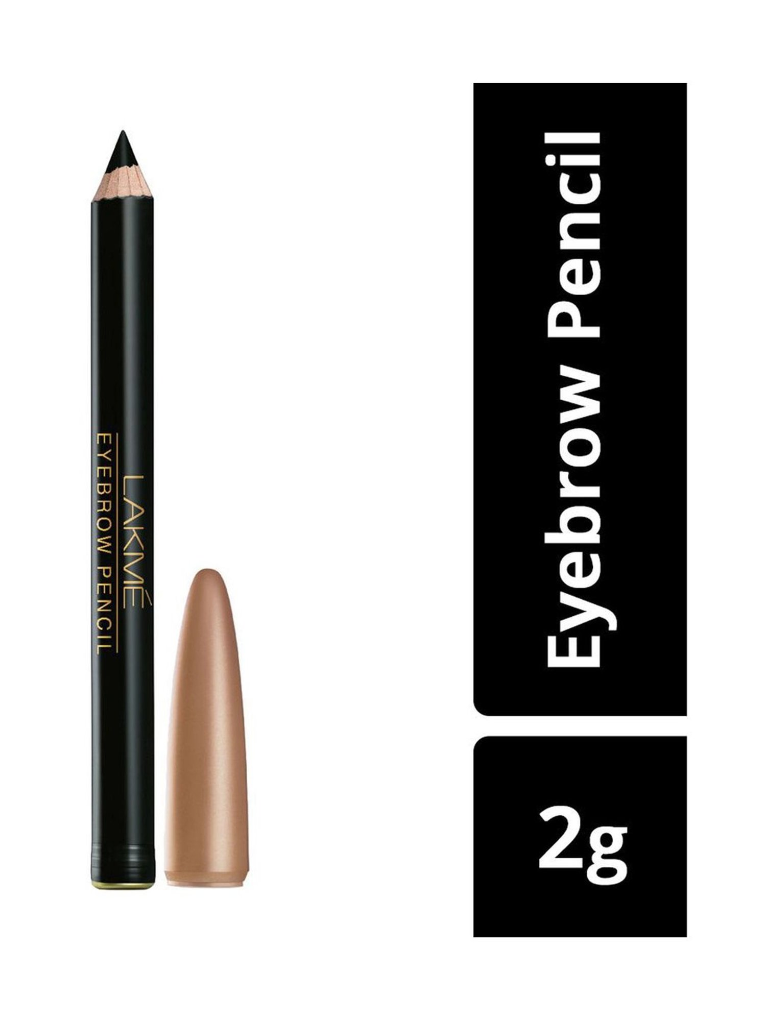 Lakme Eyebrow Pencil Black - 2 gm