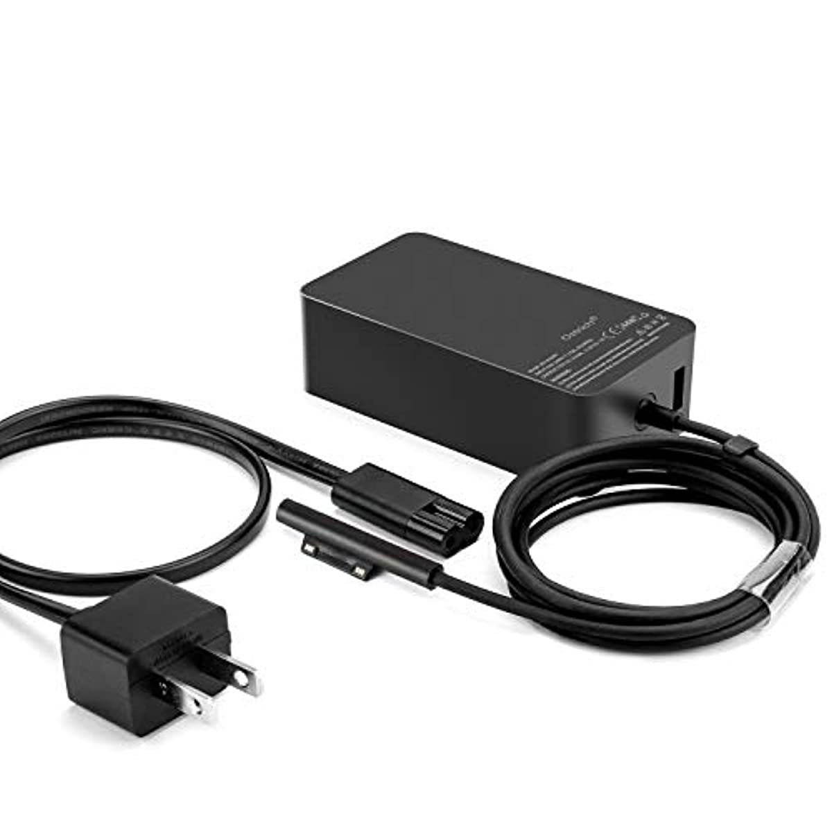 Surface Pro Charger, Surface Book Charger 44W 15V 2.58A Power Supply Compatible Microsoft Surface Pro 6 Pro 5 Pro 4 Pro 3 Surface Laptop 1/2 Surface Go with Travel Case