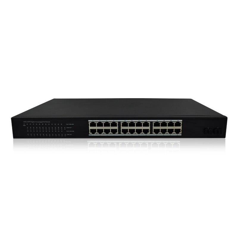 48V support network COMFAST switch 24 power width ports 24*1/1000Mbps POE port with supply Broad gigabit 54Gbps RJ45