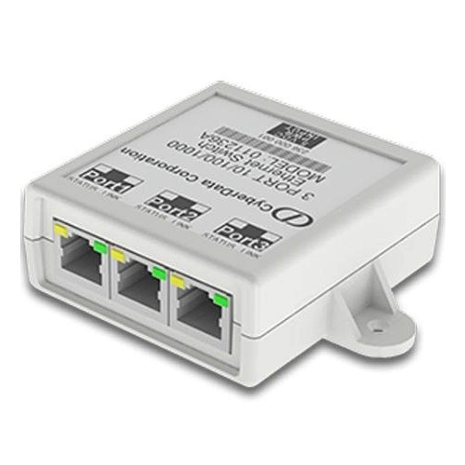 cyberdata 011236 3-ports gigabit enet switch