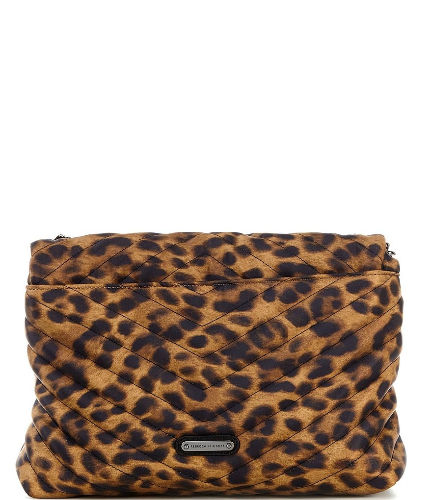 REBECCA MINKOFF Edie Nylon Jumbo Flap Shoulder Bag