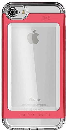 Ghostek Cloak Clear iPhone 7 Plus, iPhone 8 Plus Case with Slim Metal Bumper Design Shockproof Heavy Duty Protection Wireless Charging 2017 iPhone 8 Plus, 2016 iPhone 7 Plus (5.5 Inch) - (Gold)