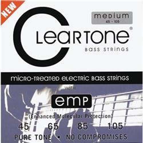 Cleartone Bass Guitar Strings - Medium - 6445 - 45-105 - 1 Pack
