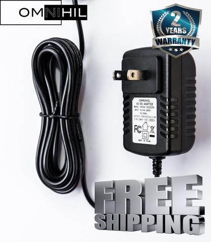 OMNIHIL AC/DC Adapter/Adaptor for Toshiba Portable DVD Player Sdp93swe Sdp94skb Wall Charger
