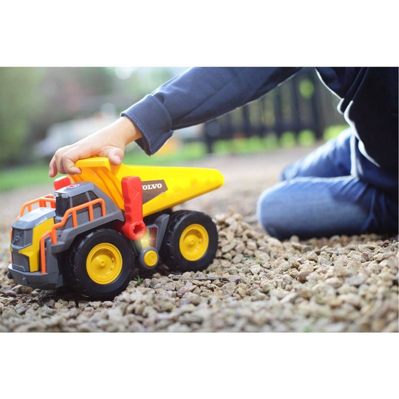 Dickie Toys 12" Volvo Weight Lift Construction Truck