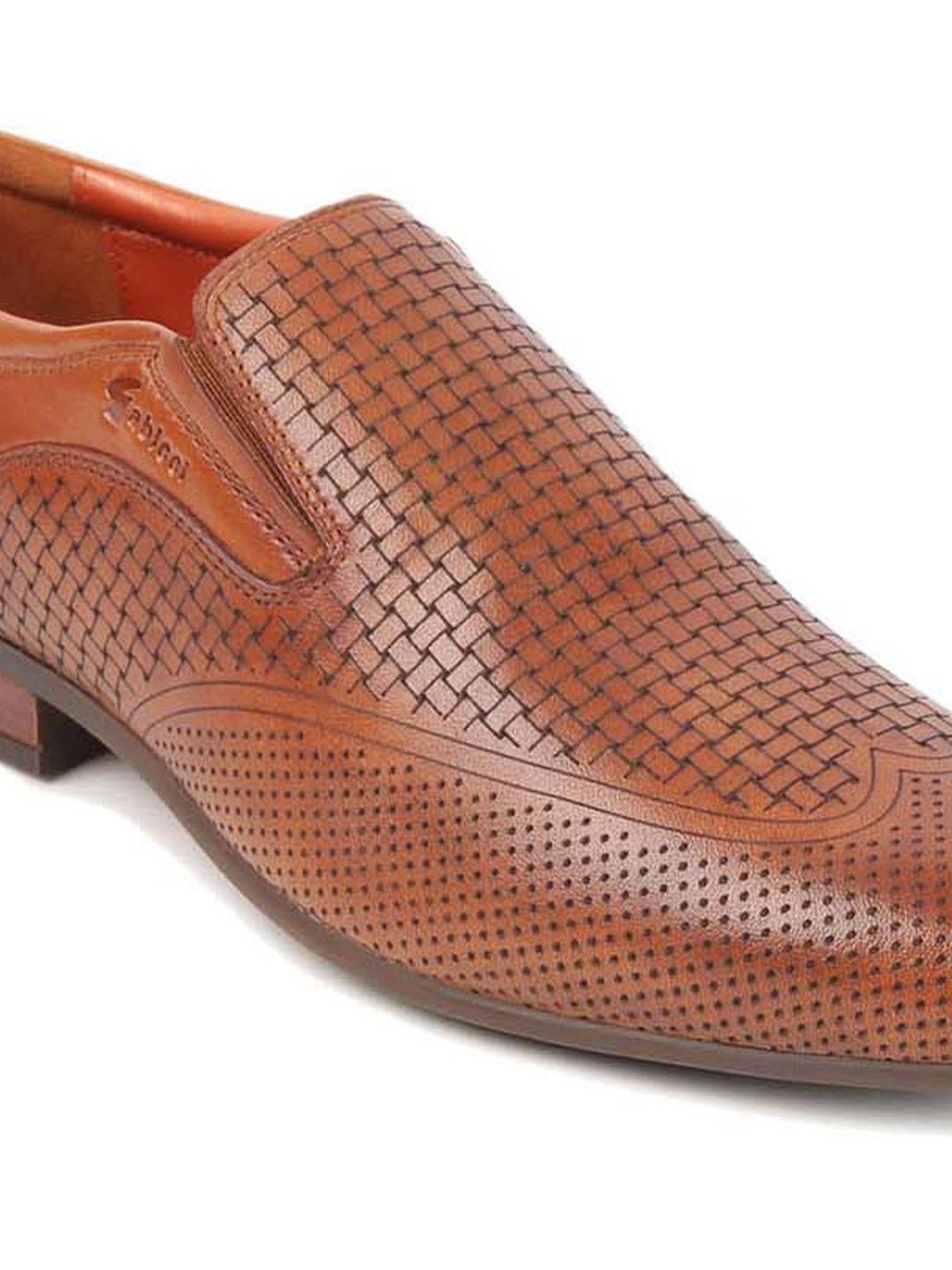 Gabicci Men's Oscar Tan Formal Loafers