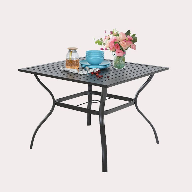 7pc Classic Outdoor Patio Dining Set Gray Wash - Saracina Home