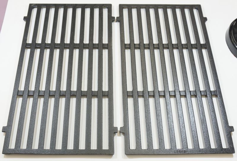 Gas Grill Cast Iron Cooking Grid for Weber, Set of 2, 17 7/16" x 20 1/2", 63832