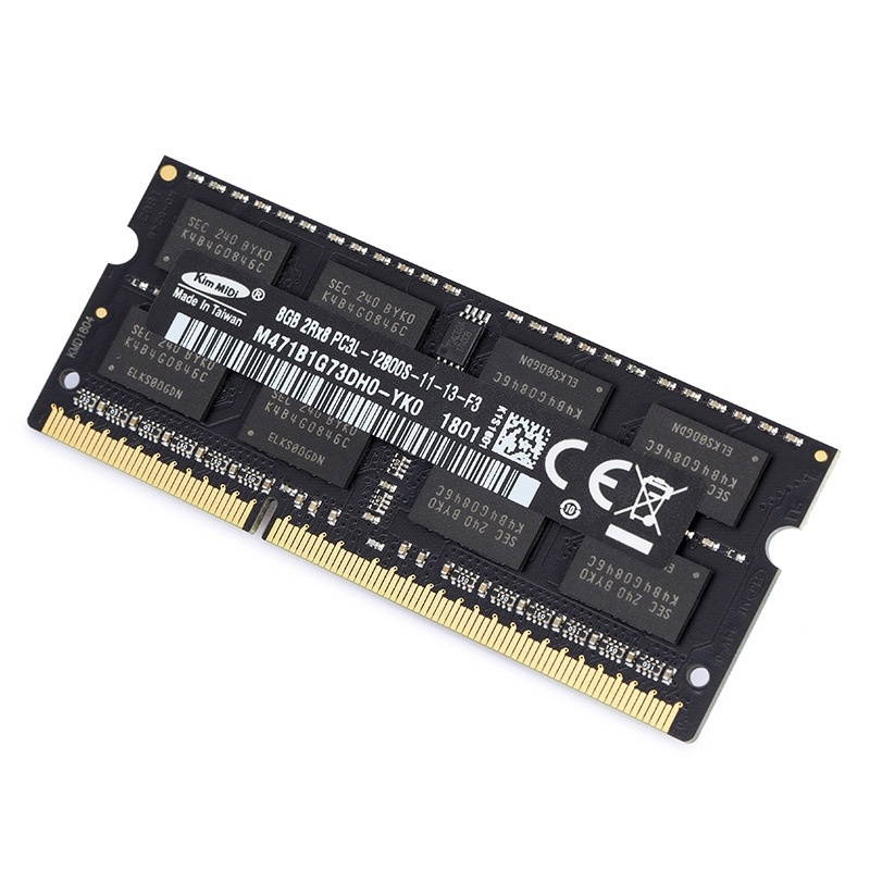 Kim MiDi 1.35V DDR3L 1600MHz 8GB Memory RAM Module for Laptops