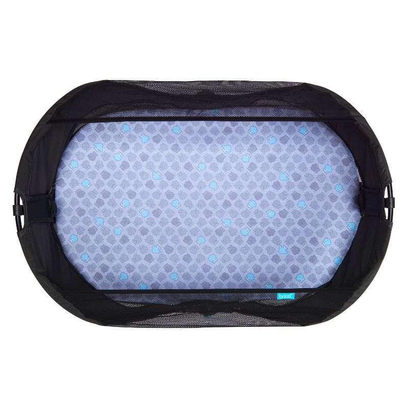 Munchkin Brica Fold N' Go Travel Bassinet - Gray