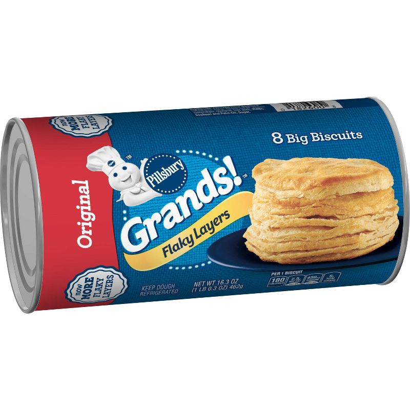 Pillsbury Grands! Flaky Layers Biscuits - 16.3oz/8ct