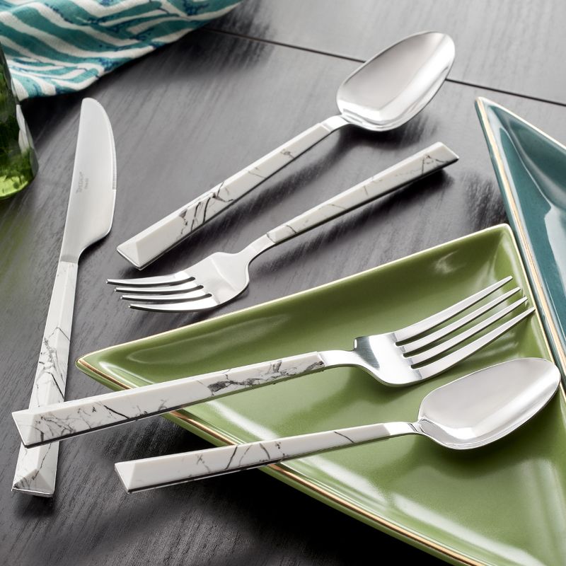 Tomodachi Dali Marble - 20 Piece Flatware Set, Service for 4