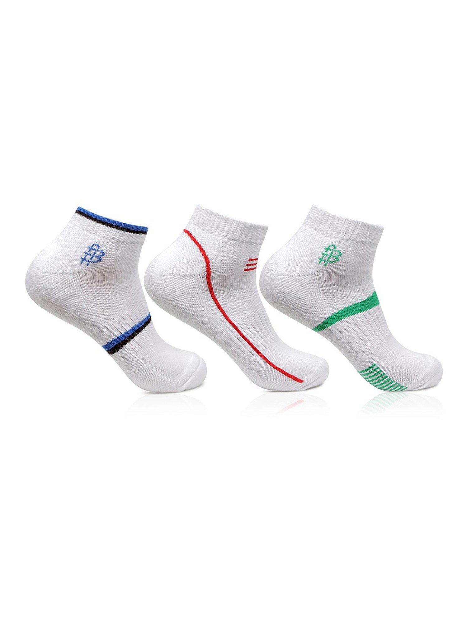 Bonjour White Socks - Pack of 3