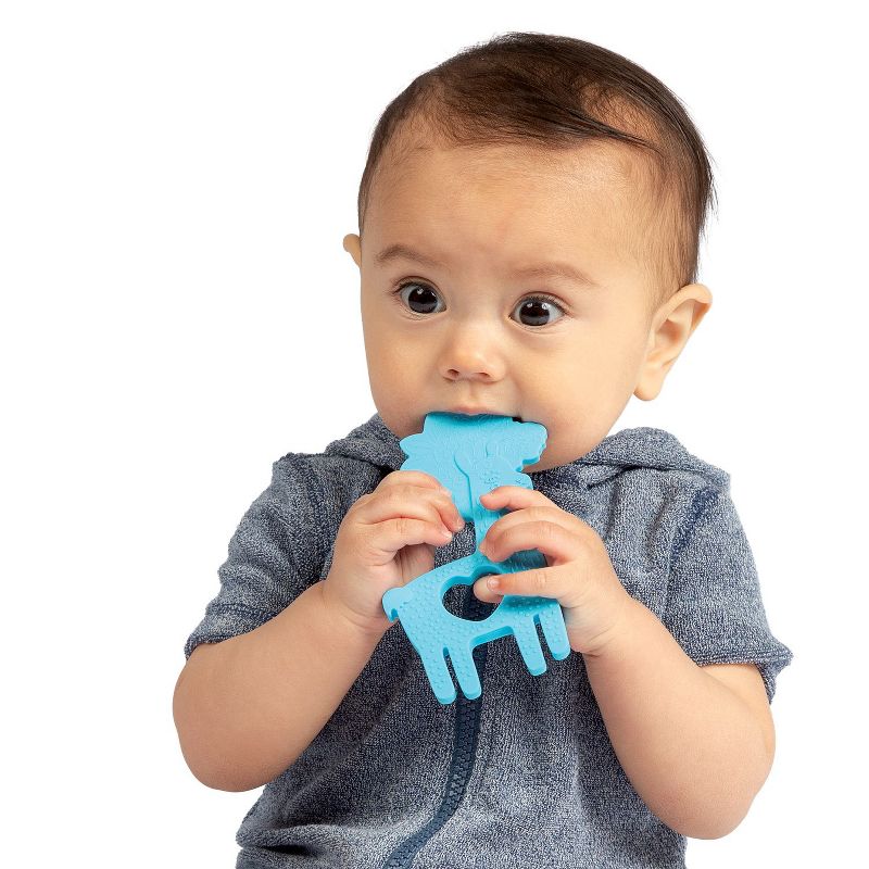 Manhattan Toy Animal Shapes Llama Silicone Teether