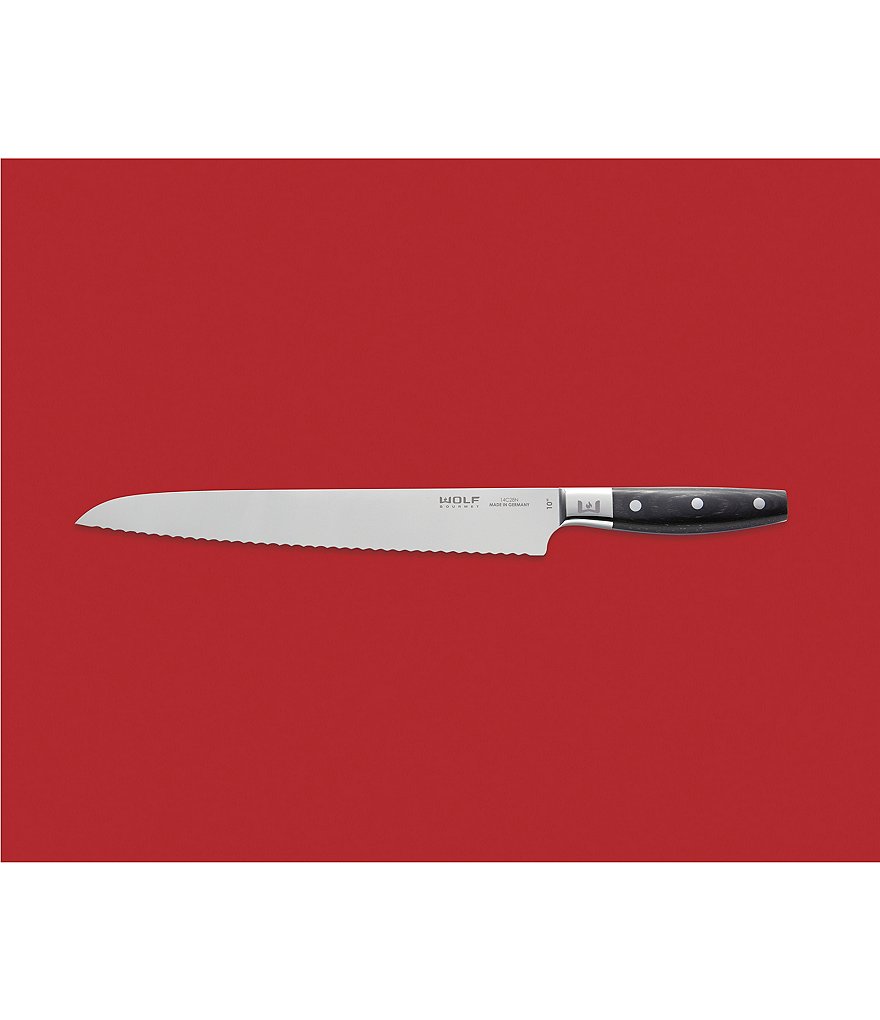 Wolf Gourmet 10#double; Bread Knife