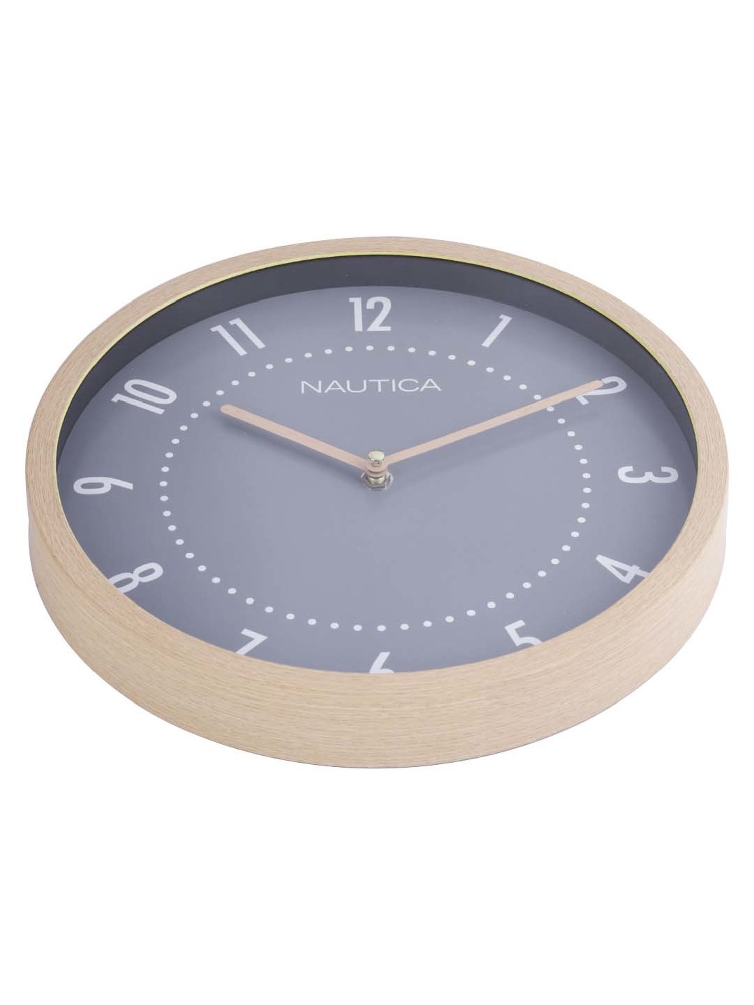 Braun Black Classic Large Analog Wall Clock With Silent Sweep Movement