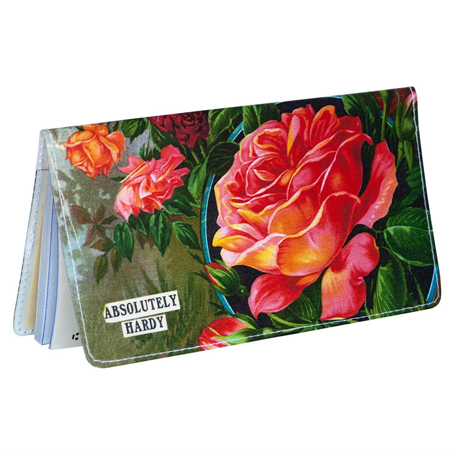 Rose Plants Checkbook Cover