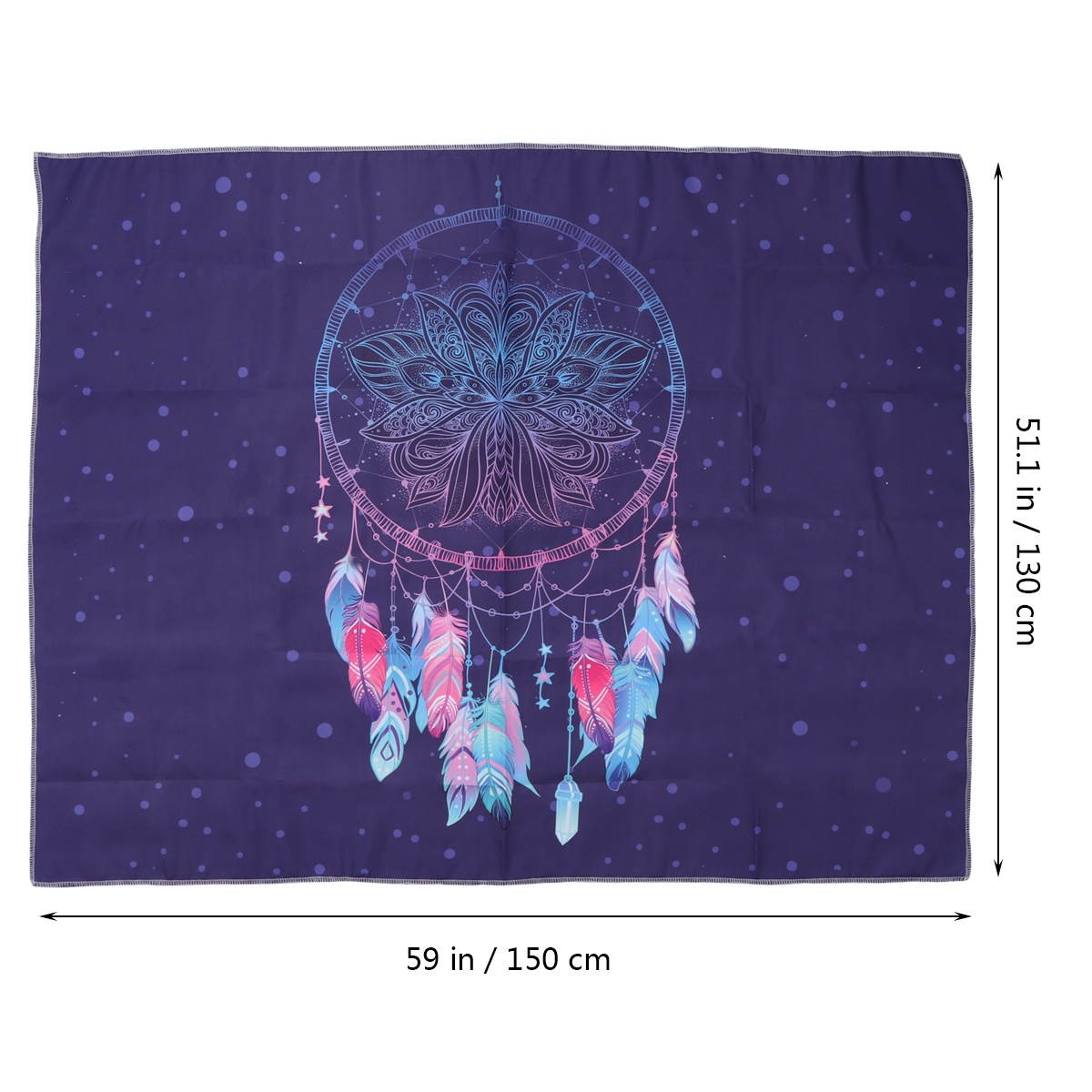 1pc Dreamcatcher Decorative Tapestry Refreshing Style Wall Hanging Living Room Bedroom Hanging Ornament(Assorted Color)