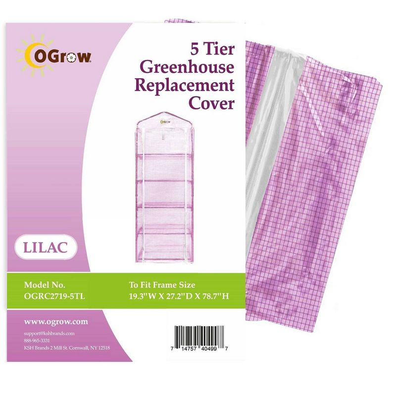 Lean-To Aluminum Greenhouse Clear - OGrow