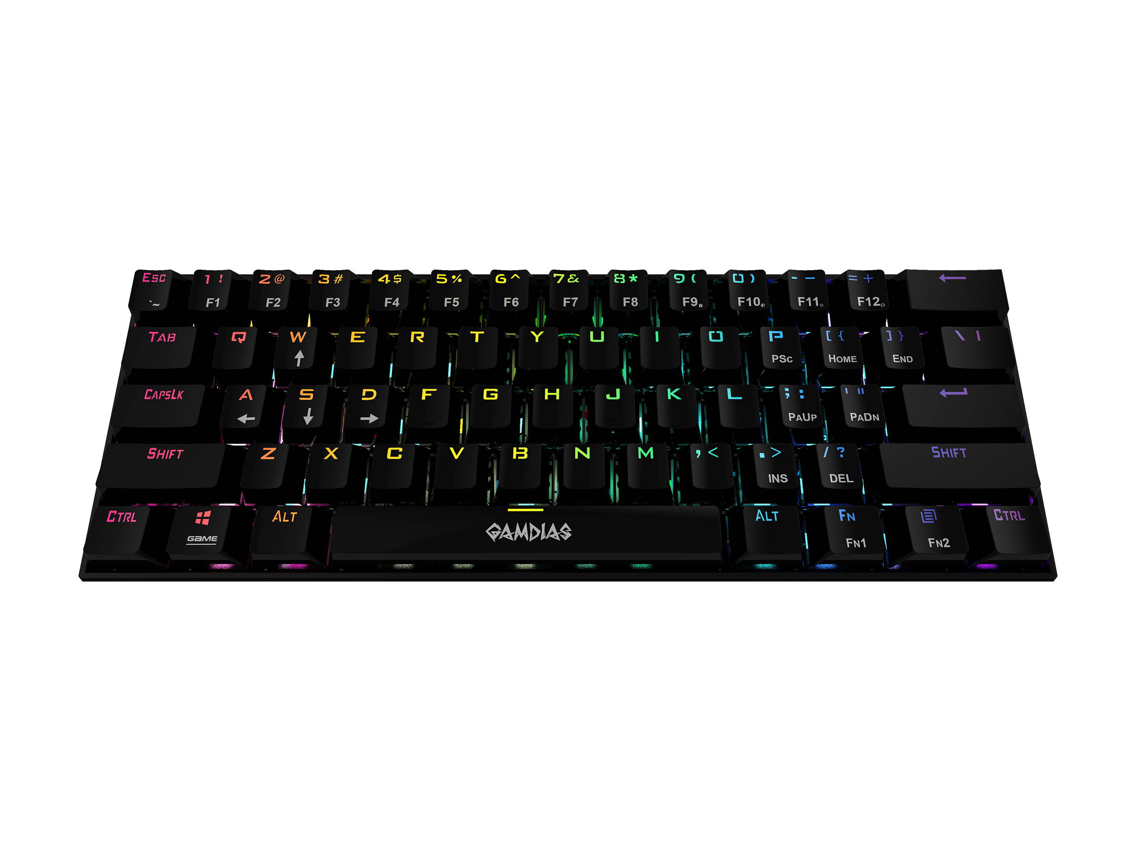 GAMDIAS GD-HERMES E3 Blue BK Hermes E3 Gaming Keyboard