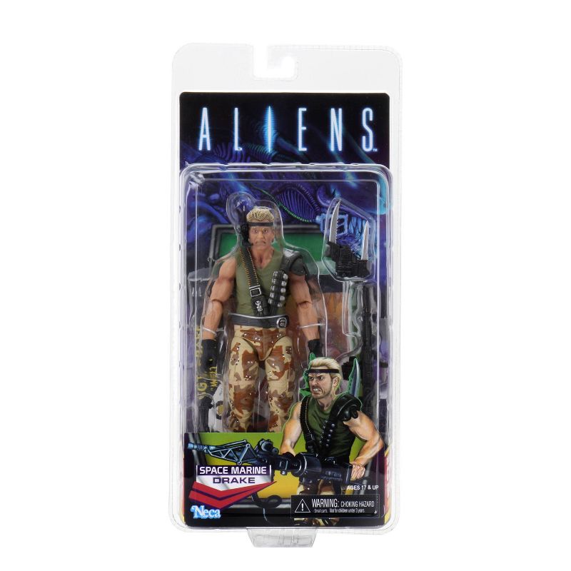 Aliens - 7" Scale Action Figure- Kenner Aliens Drake