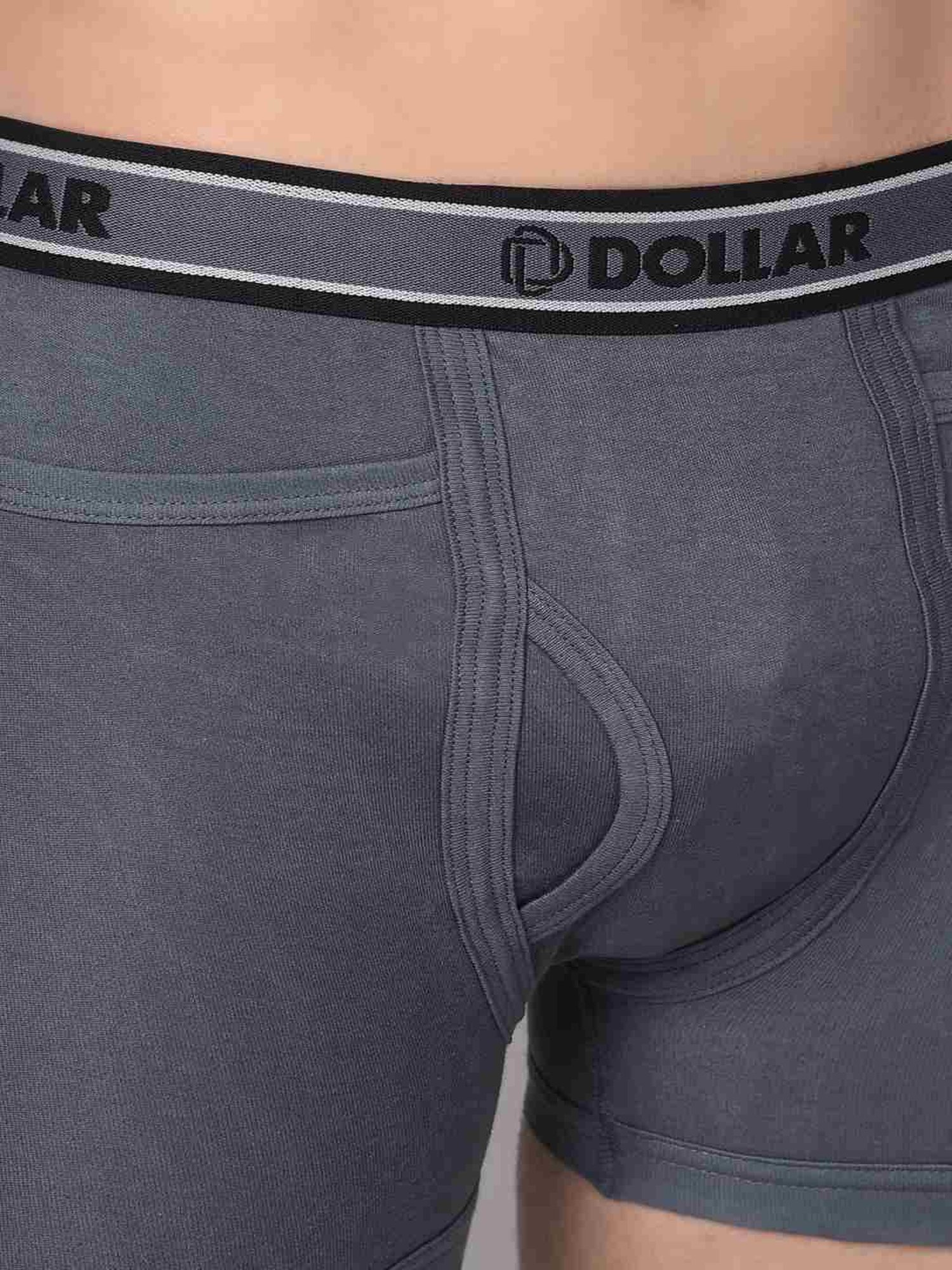 Dollar Bigboss Assorted Cotton Regular Fit Trunks - Pack Of 7