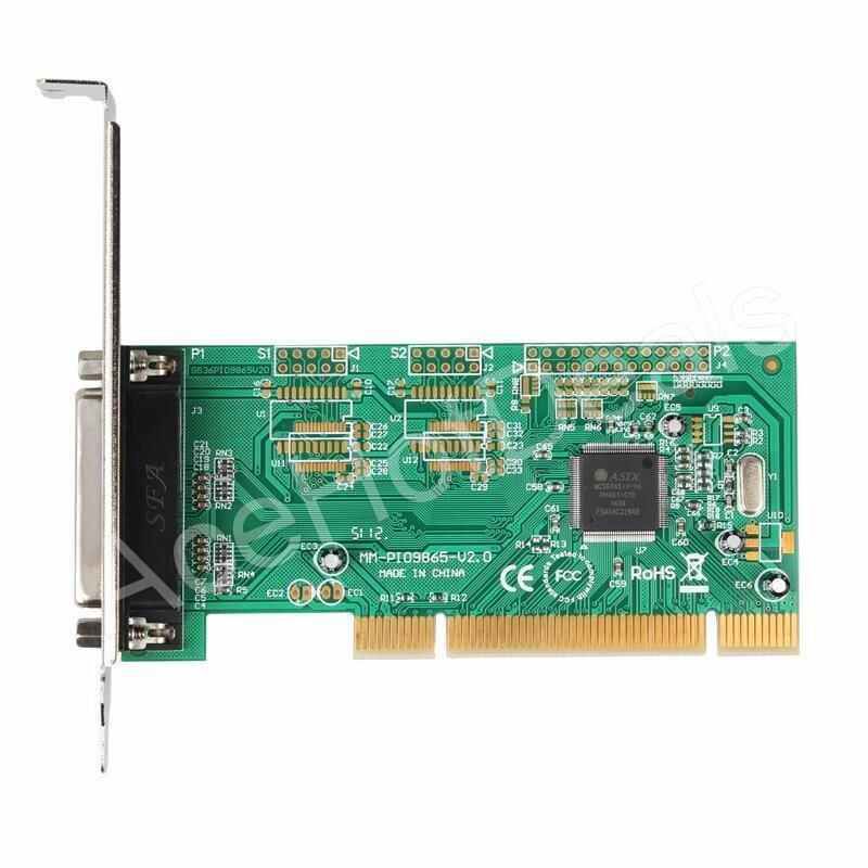 PCI Parallel Port DB25 25Pin IEEE 1284 Printer Card Controller Adapter MCS9865