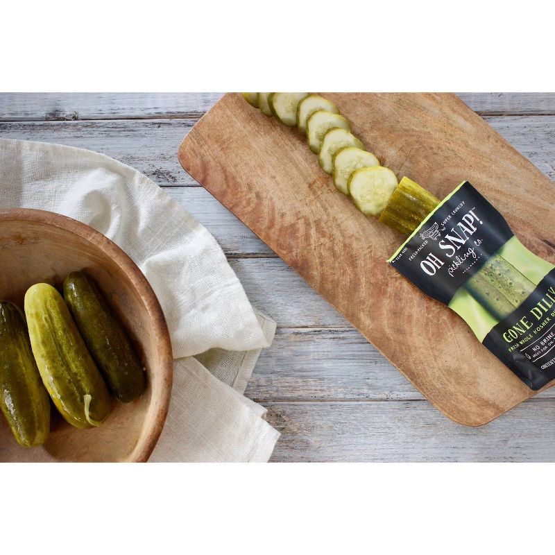 OH SNAP! Gone Dilly Whole Kosher Dill Pickle - 3 fl oz
