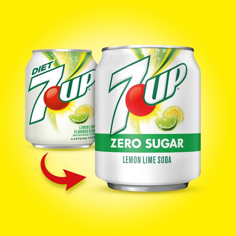Diet 7UP Soda - 6pk/8 fl oz Cans