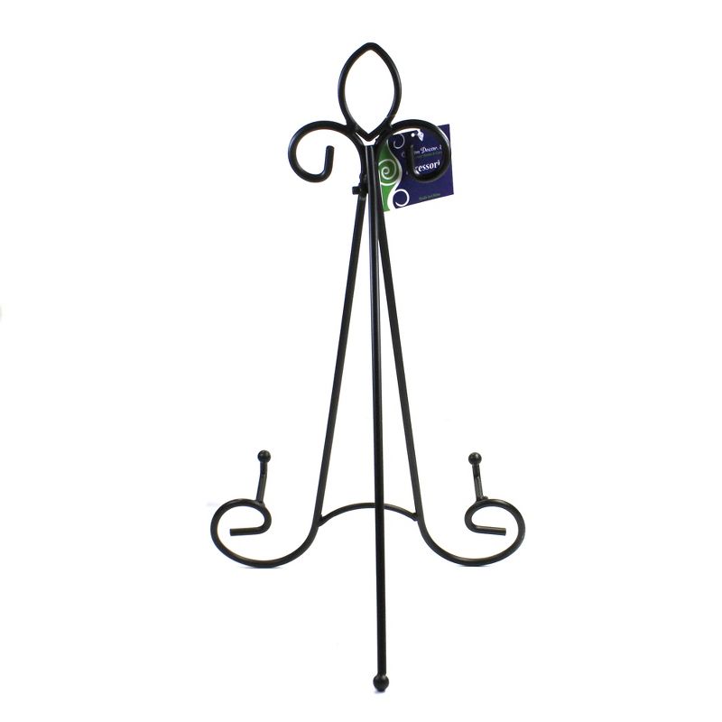 Home & Garden 15.25" Stepping Stone Easel. Metal Holder Custom Decor  -  Stepping Stones And Pathways