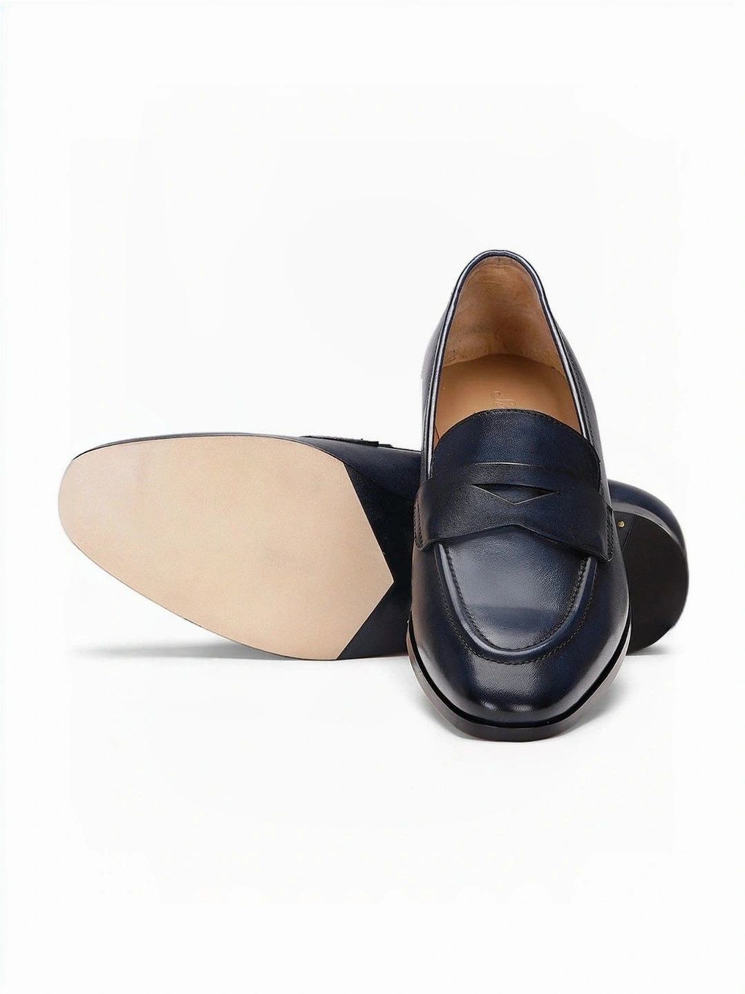 Saint G Men's Lukonin Navy Loafers