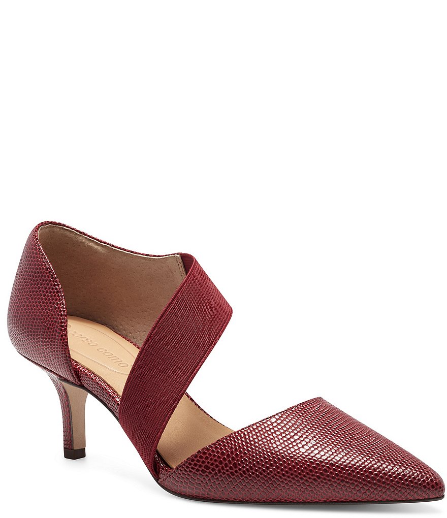 Franco Sarto Citrus Snake Print Pumps