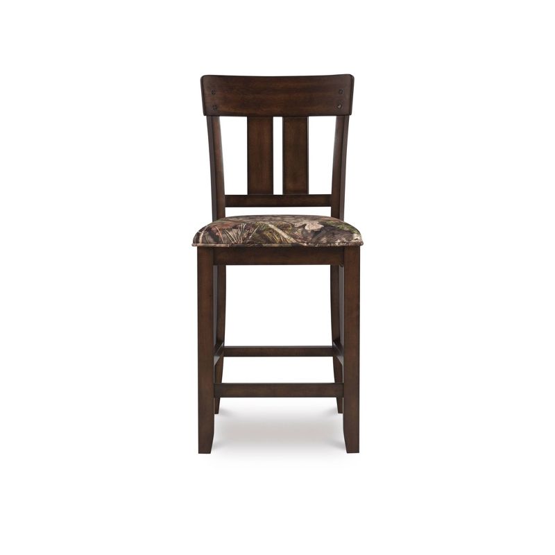 Mossy Oak Native Living Counter Height Barstool Dark Brown - Linon