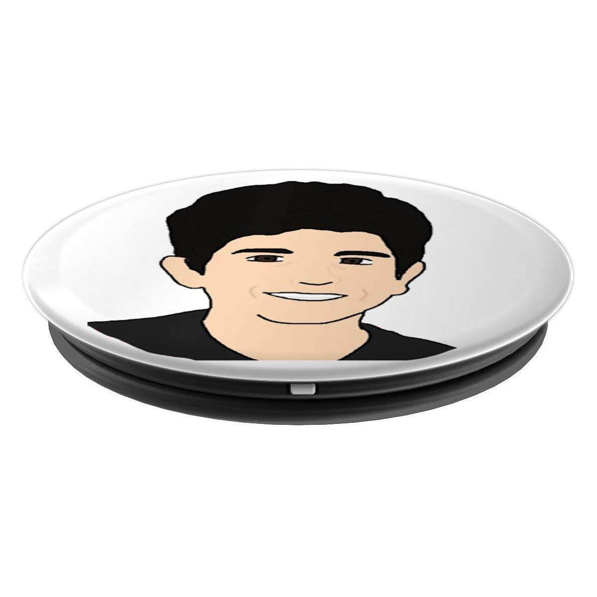 A Cartoon Image of Wowserz Pop Socket - PopSockets Grip and Stand for Phones and Tablets