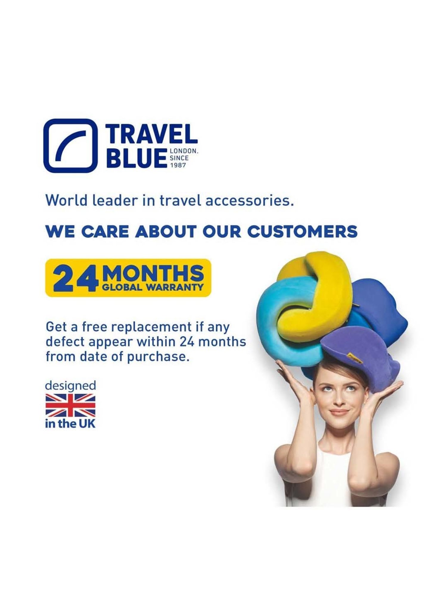 Travel Blue Blue Tranquillity Neck Pillow