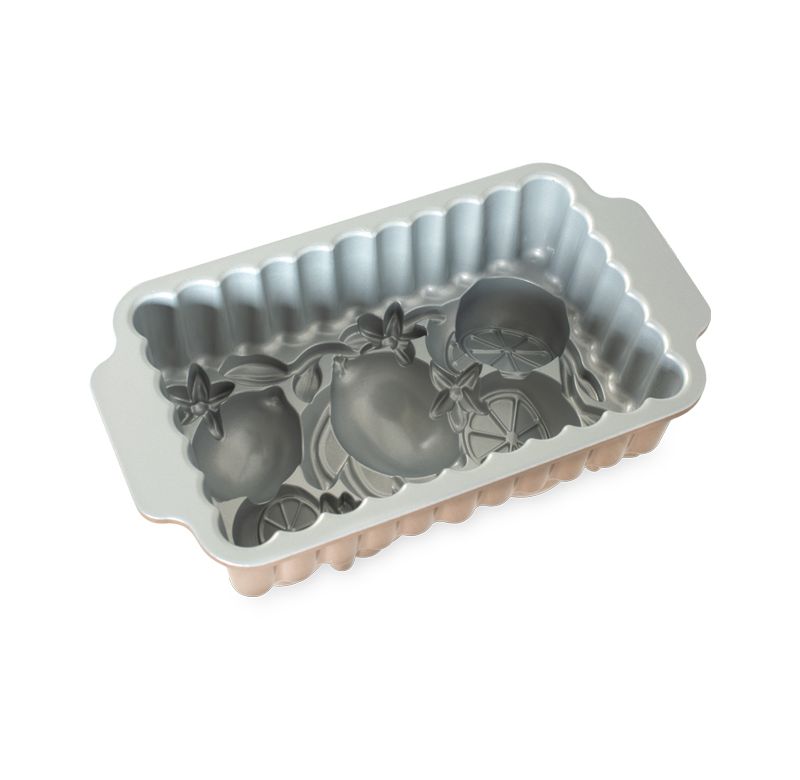 Fat Daddio's BP-SET Anodized Aluminum Bread Pan 2 Piece Set, 7.75 x 3.75 Inches