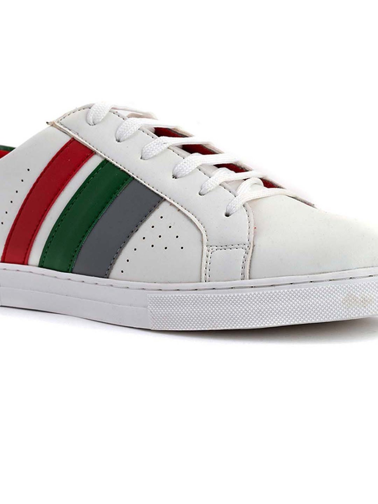 Lazard by Khadim's Men's White Casual Sneakers