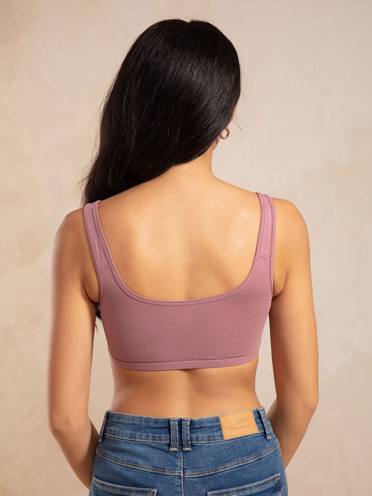 Nykd Mauve Soft Cup Easy-Peasy Non Wired Non Padded Everyday Bra