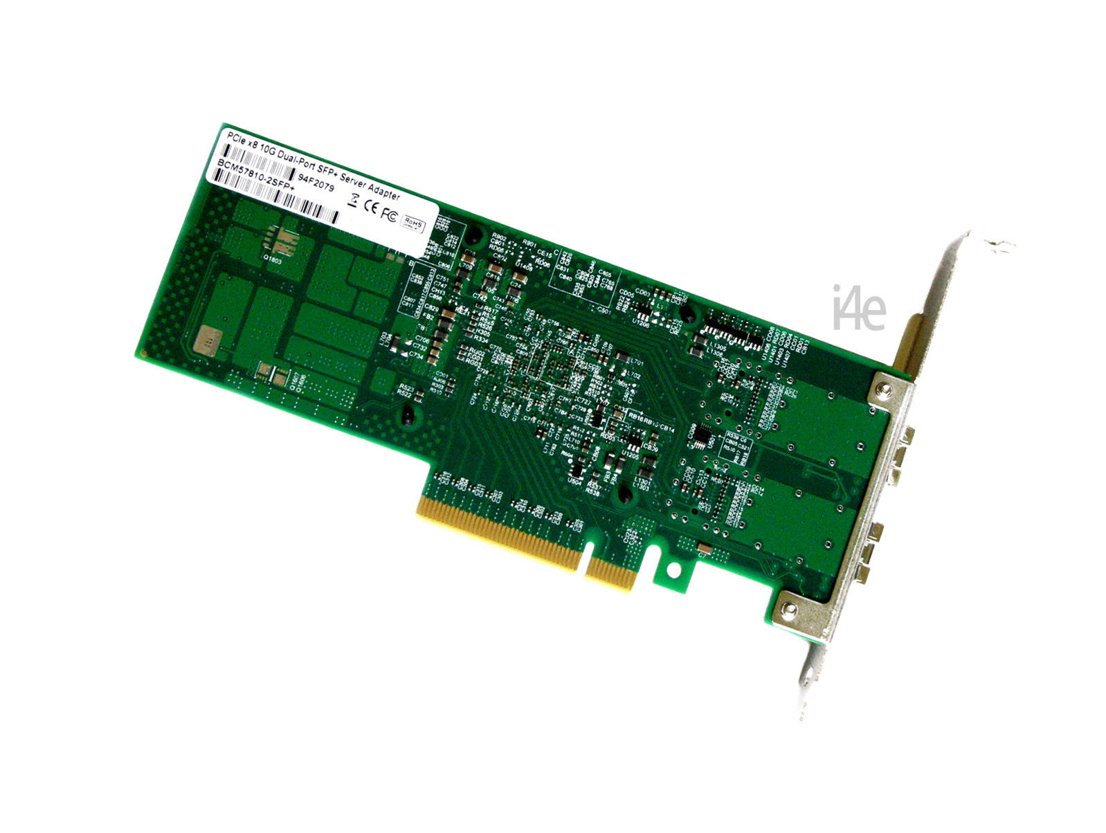 Broadcom NetXtreme II 57810S PCI-e 10Gbps Dual Port SFP+ Server Network Adapter - Dell Compatible