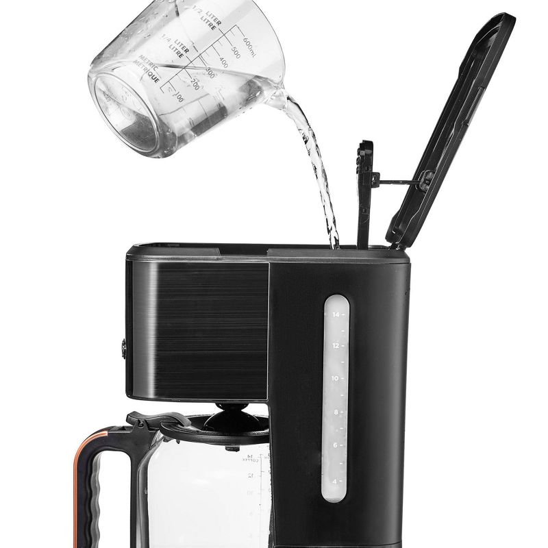 Crux 14 Cup Programmable Coffee Maker - CRX14808