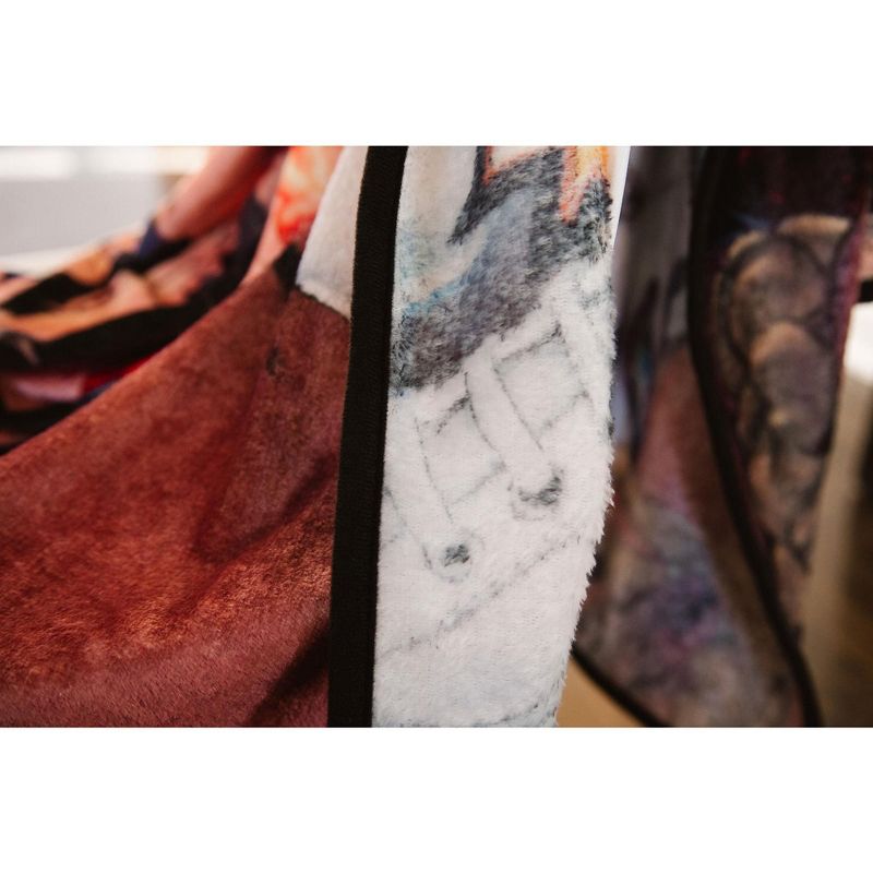 Just Funky Street Fighter II: The World Warrior Fleece Throw Blanket | 45 x 60 Inches