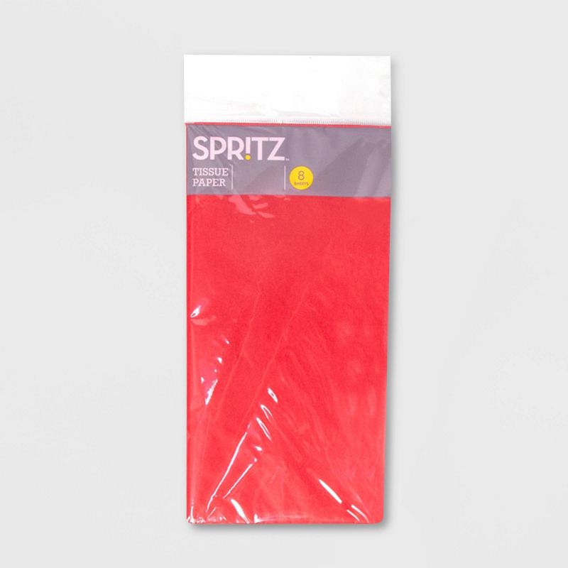 8ct Pegged Tissue Red - Spritz™