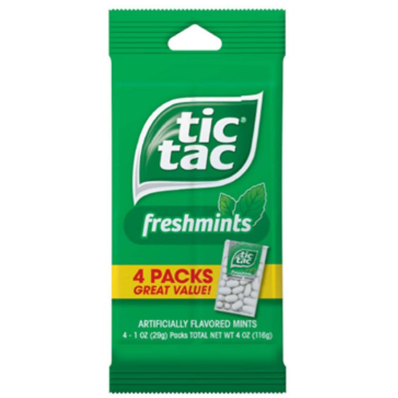 Tic Tac Freshmint Candies - 4ct