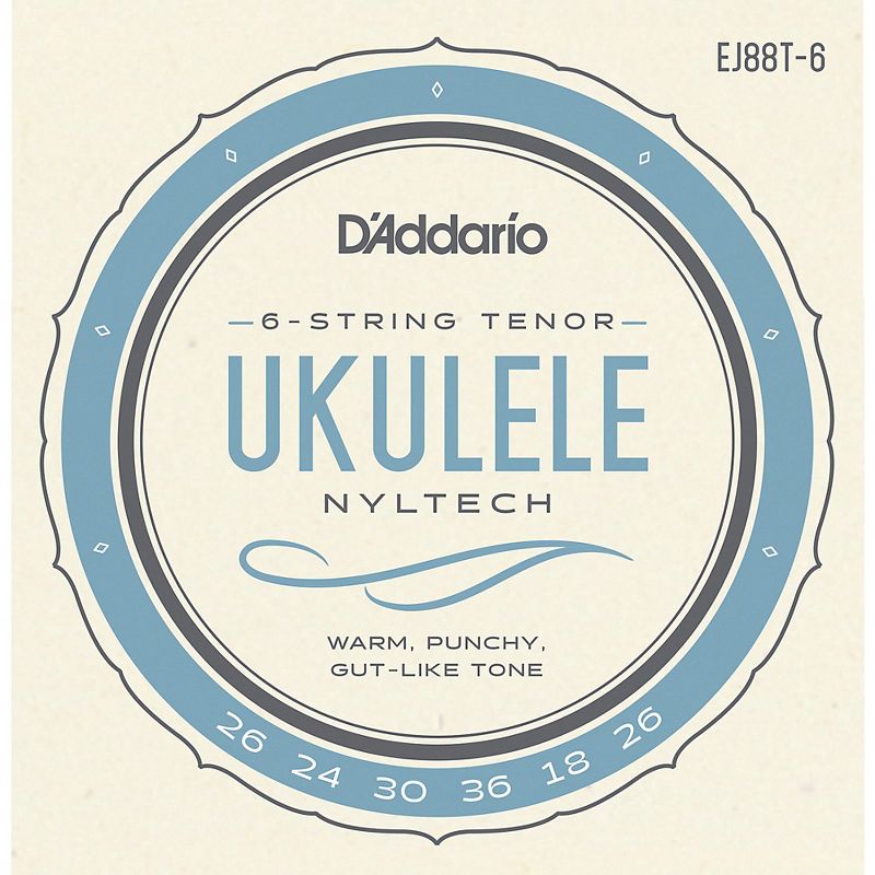 D'Addario D'Addario 6-String Nyltech Ukulele Strings Tenor