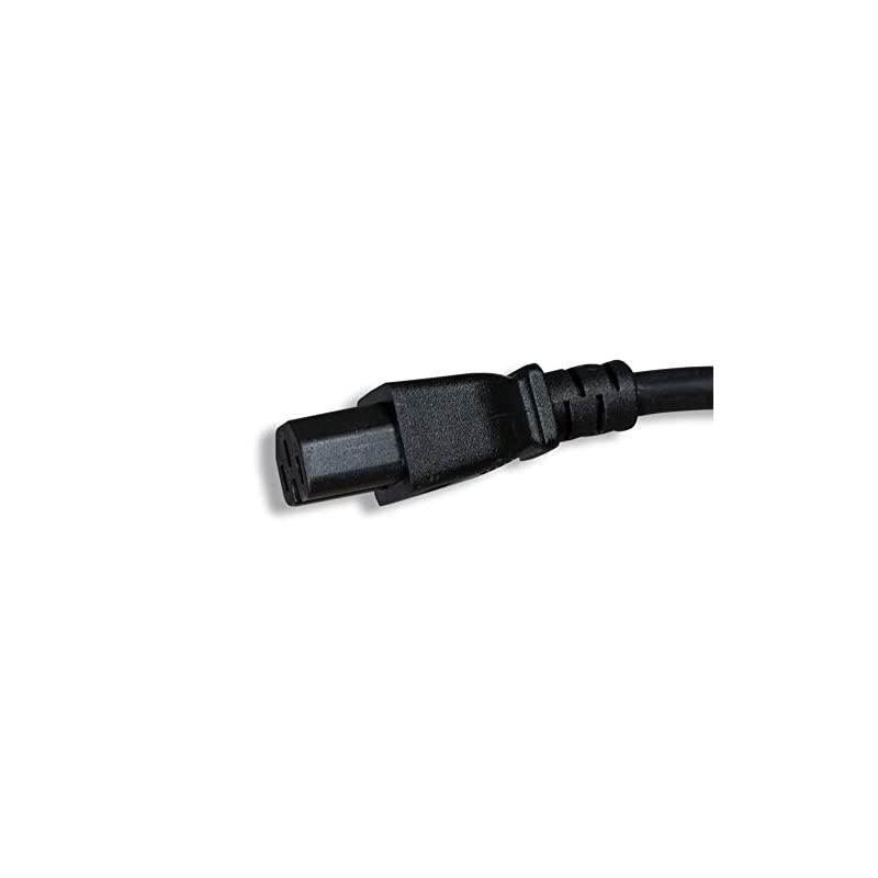 North American Power Cord, NEMA 5-15P to IEC320 C15, 6', 14 AWG, 15A, 250V (ZWACPEAD-06)